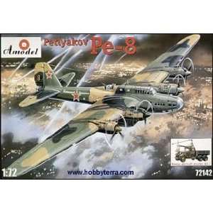   72 Pe8 Petlyakov WWII Soviet Bomber & AS2 Aircraft Toys & Games