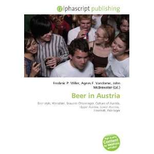  Beer in Austria (9786134052924) Books