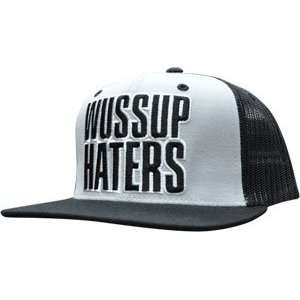  Shake Junt Wussup Haters Mesh Hat Adjustable   Grey/Black 