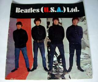 Original 1966 Beatles USA Tour Concert Program Booklet  