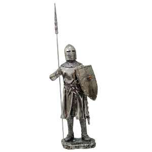   Silver Finishing Cold Cast Resin Statue 7 (8872): Home & Kitchen