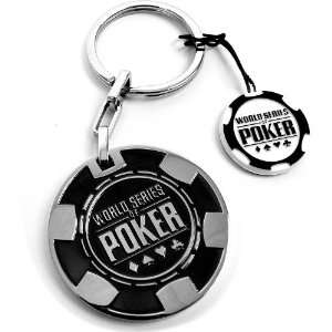  WSOP Stainless Steel Key Chain: Sports & Outdoors