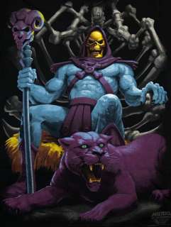 He Man And The Masters Of The Universe Skeletor Throne Cartoon T Shirt 