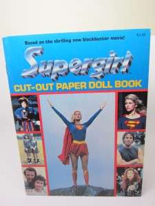 Paper Dolls vintage SUPERGIRL DC Comic Tierney 84 Uncut  