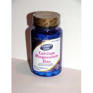   Magnesium Zinc Dietary Supplements 100 Tablets: Health & Personal Care