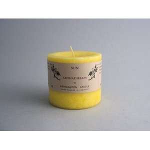   aromatherapy half pillar candle Bennington Candle