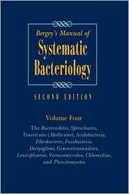 Bergeys Manual of Systematic Bacteriology Volume 4 The 