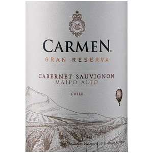  Carmen Cabernet Sauvignon Gran Reserva 750ML Grocery 