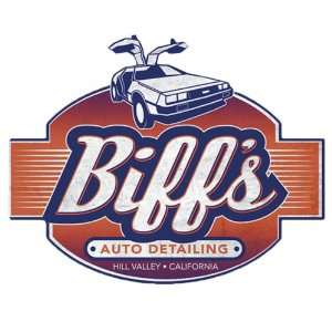 Back to the Future Biffs Auto Detailing Vinyl Decal Sticker 5 Color