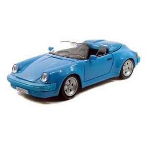  Porsche 911 Speedster 1/24 Blue: Toys & Games