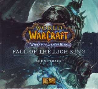 World of Warcraft Fall of the Lich King Soundtrack Score OST Music CD 