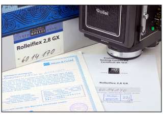80 Year Anniversary* Rollei/Rolleiflex 2.8GX 2.8 GX TLR w/Planar HFT 