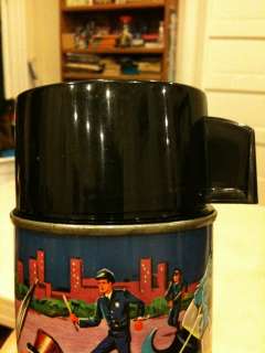 1966 BATMAN METAL LUNCH BOX & THERMOS ★MUST SEE PHOTOS★  