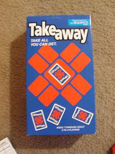 Takeaway Boxed Card Game JAX Ltd 2000 Near Mint Family  
