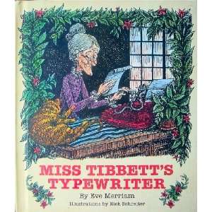  Miss Tibbetts Typewriter Eve Meriam Books