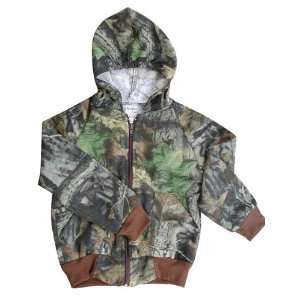   Camoflauge Sweat Jacket (4 ,Realtree Hardwoods): Sports & Outdoors