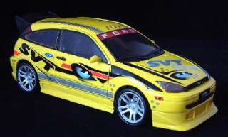 2002  2003 Ford Focus SVT MotorMax Diecast 1:18 Scale  