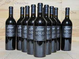 12  Bottles 2007 Silverado Vineyards Cabernet Sauvignon Solo RP  95 