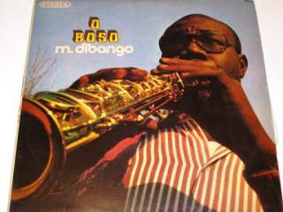 MANU DIBANGO O BOSO ORIG ISRAELI LP PAX AFRO FUNK MINT  