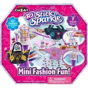  Cra Z Art Stick n Sparkle Mini Fashion Fun Toys & Games