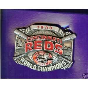    Cincinnati Reds 1990 World Champions Belt Buckle