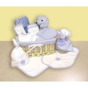  Blue 12 Piece Prepacked Baby Gift Set: Baby