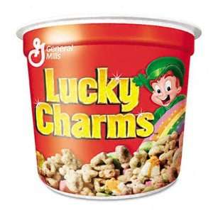  Lucky Charms Cereal Single Serve 6 1.3oz Cups: Kitchen 