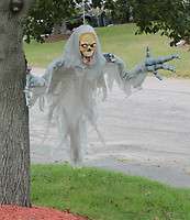   Out Boo Badly Skeleton Ghost Prop *Check Out 1080p Video Demo*  
