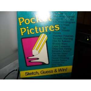  1987 Pocket Pictures Sketch, Guess & Win Toys & Games