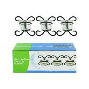  Bulk Pack of 6   Tea light candle holder with sconce (Each 