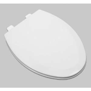   Biscuit Elongated Molded Wood Closed Front Toilet Seat PFTSW2000