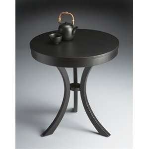   Butler Wood Black Licorice Side Table: Patio, Lawn & Garden