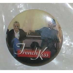    Promotional Movie Pinback Button  French Kiss 