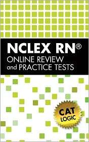 NCLEX RN Review with CAT Logic Printed Access Card, (1435441133 