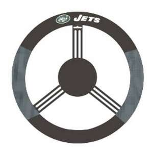  New York Jets NFL Mesh Steering Wheel Cover: Sports 