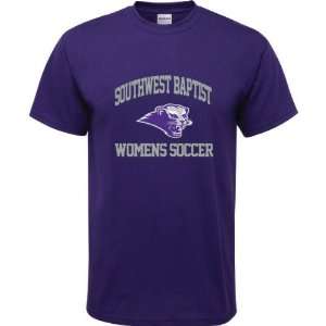   Bearcats Purple Youth Womens Soccer Arch T Shirt
