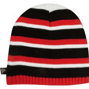   Atlanta Falcons Womens Striped Cuffless Knit Hat: Sports & Outdoors