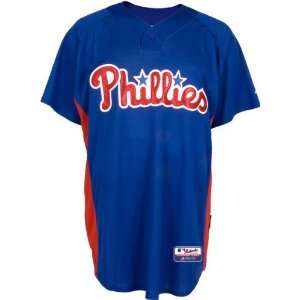   Phillies Youth 2010 Authentic Cool Base BP Jersey: Sports & Outdoors