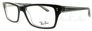 RAY BAN RB 5225 2034 BLACK RB5225 52MM EYEGLASSES 805289432722  