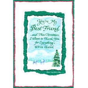  Blue Mountain Arts Greeting Card Christmas Youre My Best Friend 