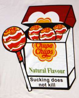 SUCKING DOES NOT KILL   Chupa Chups Lollipop T shirt   Pull&Bear Pull 