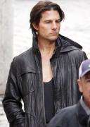 Stylish Mission Impossible Ghost Protocol Hood Leather Jacket. Mission 