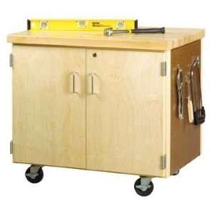  Diversified Woodcraft WMSC 3135 Mobile Storage Cabinet  2 