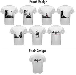 Batman Arkham City PS3 & XBOX 360 Games Shirt Assorted 7 Cool Design 
