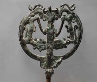very rare, well provenanced and beautiful ancient Luristan bronze 