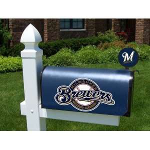 Milwaukee Brewers Mailbox Cover and Flag  Sports 