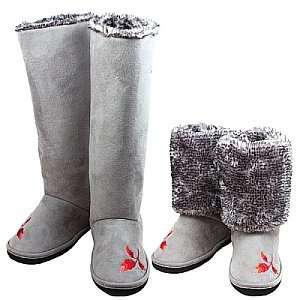  CicciaBella Altitudes Winter Boot Slippers Windsor Gray 