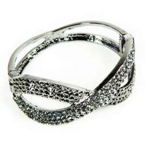   Bracelet   Rhodium Plate Swarovski Crystal You Accessorize Jewelry