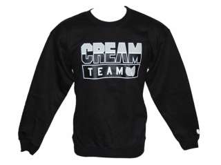 Mens RockSmith X Wutang Cream Team Crew Neck Sweatshirt Black  