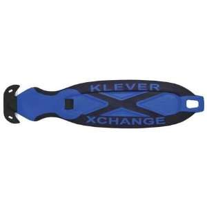  KLEVER X CHANGE KCJ XC B Safety Cutter,Blue,Replaceable 